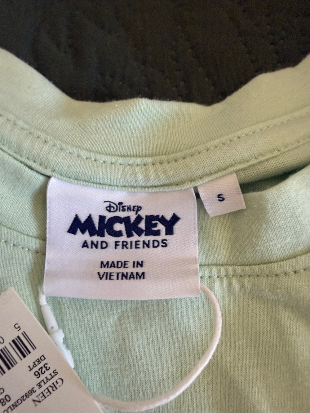 Disney Mint Green Mickey & Friends Graphic Tee - Picture 2 of 5